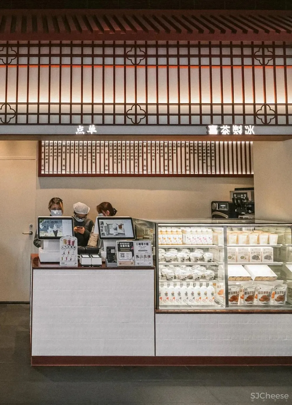 喜茶深圳的第100家店,古风主题美腻啦