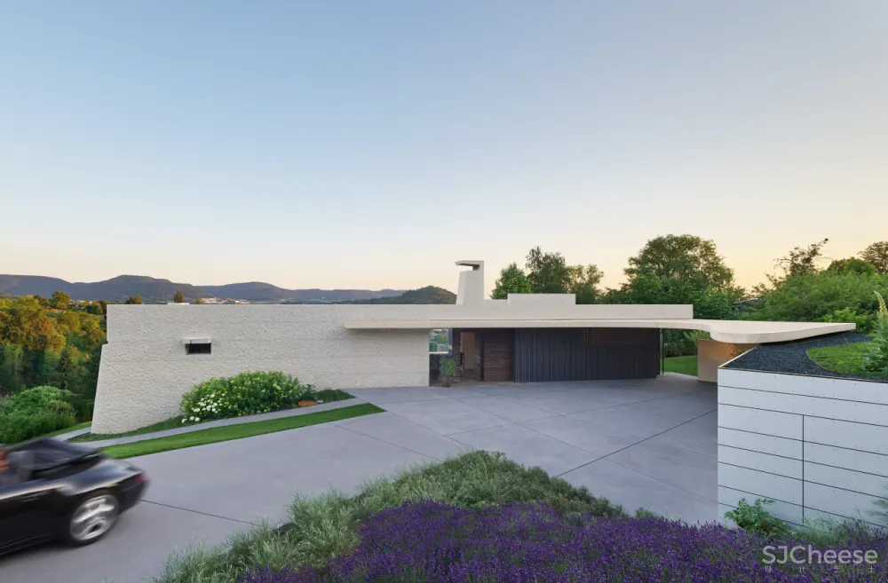 德国建筑师设计的别墅,混凝土又被玩出新花样