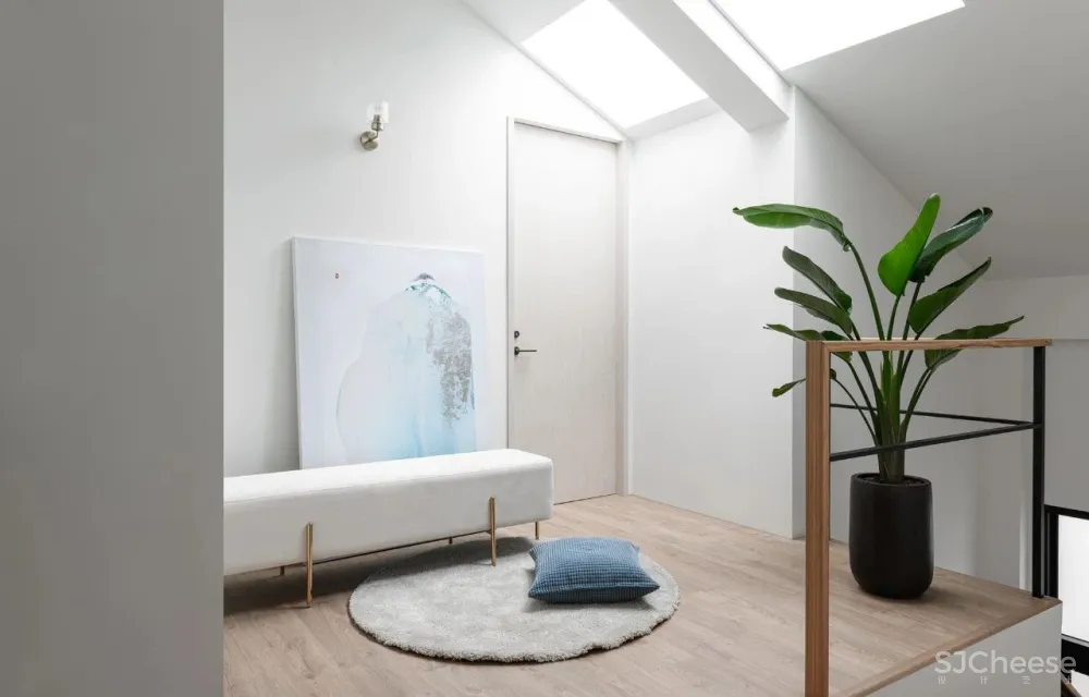 白色 原木色,一个简单又清爽的家!