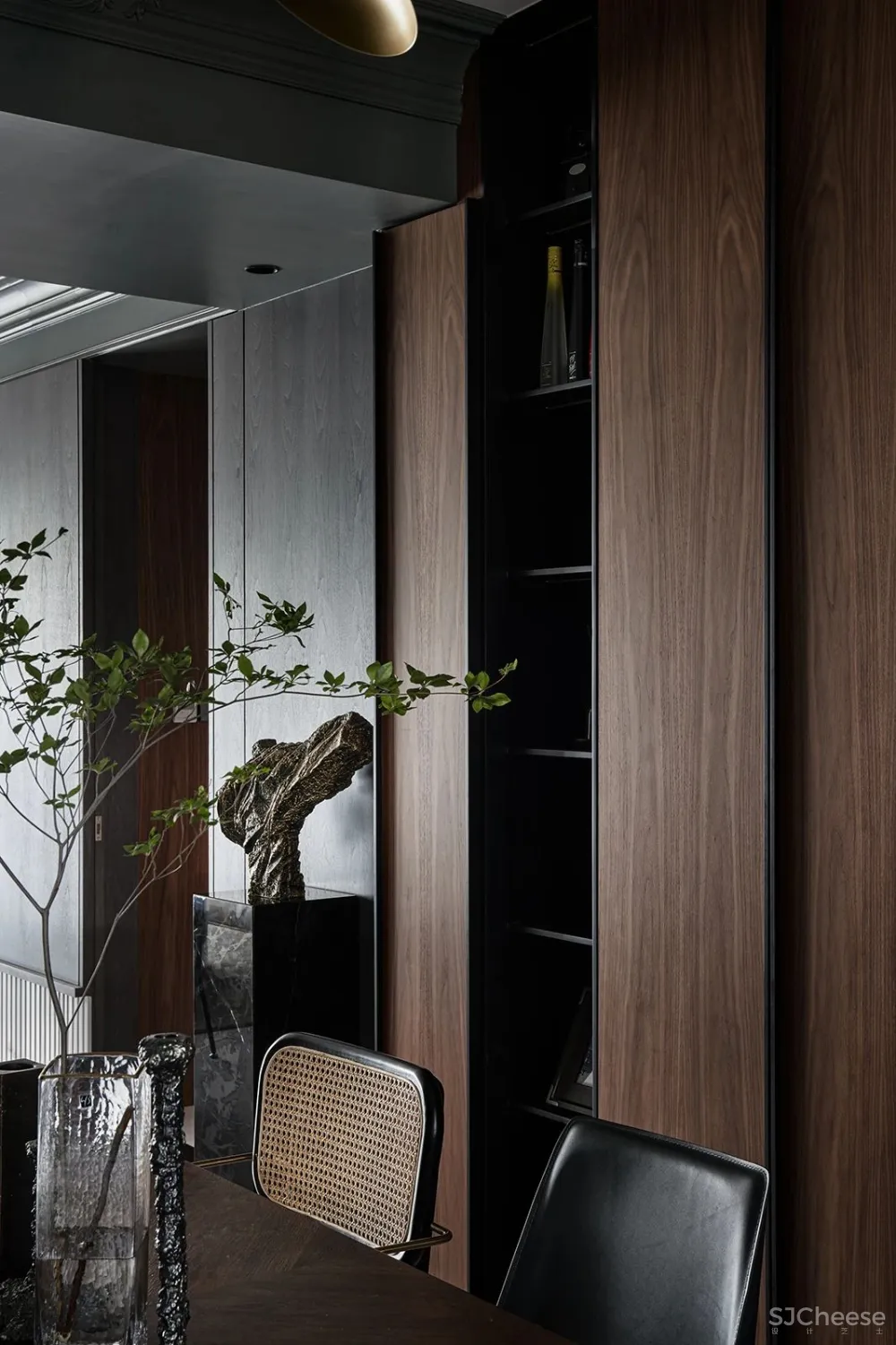 160㎡黛绿复古风，无法抗拒的优雅与质感!