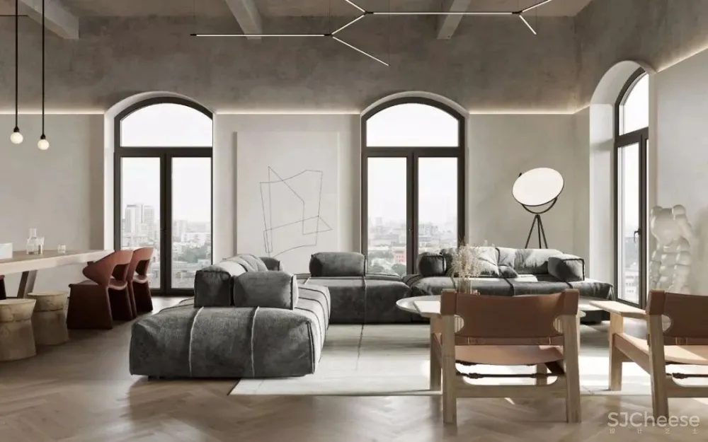 136㎡公寓藏着透明卫生间，想想都刺激！