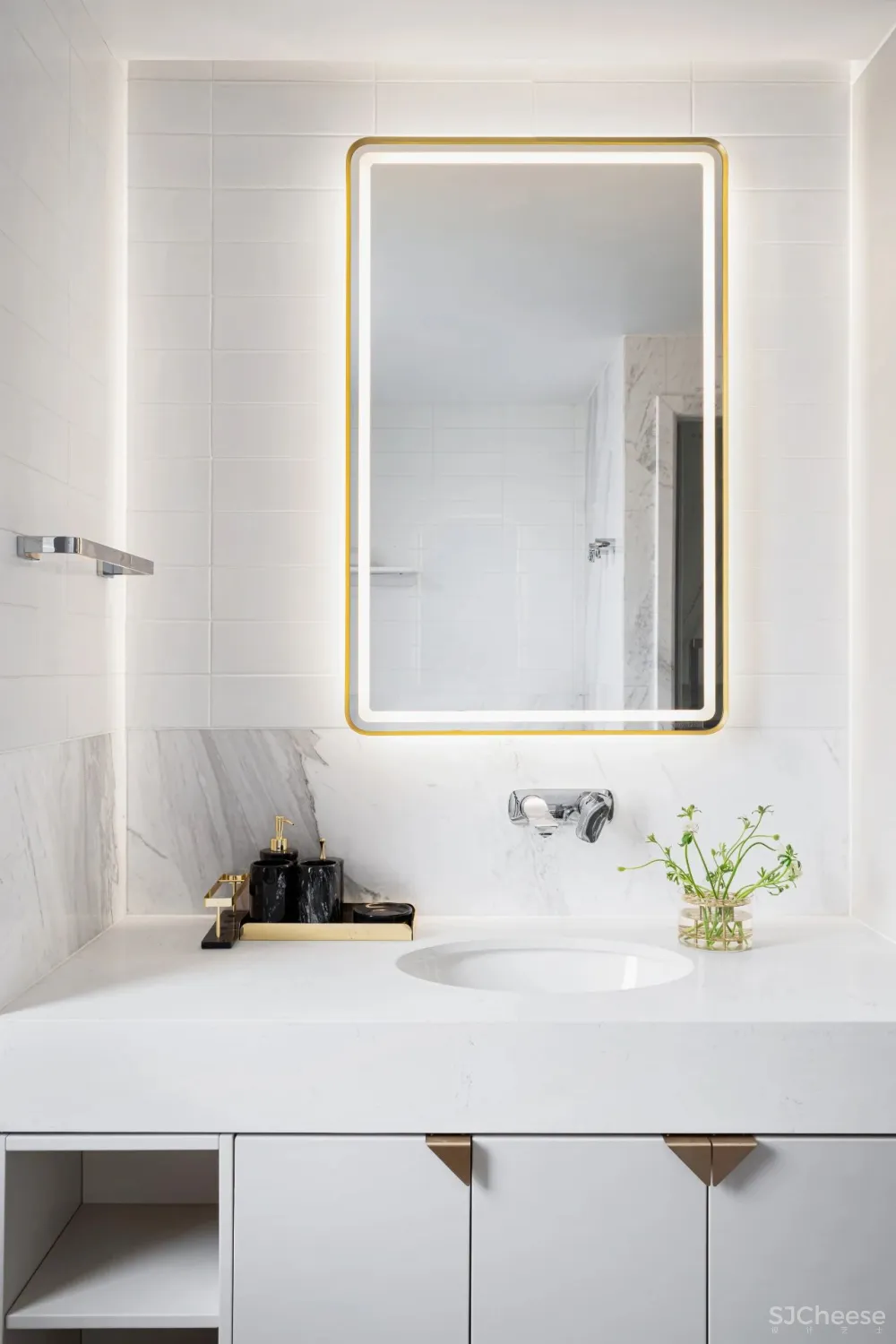 粉白色调 长虹玻璃，诠释家的优雅 SKH设计