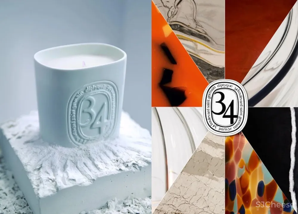 黑白灰 铁锈红，有温度的极简格调｜谦禾设计