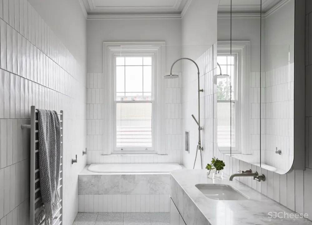 18 世纪老宅改造,大理石这样用更出彩!