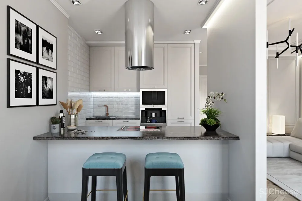 小美式：简洁的形式和色彩来表达!