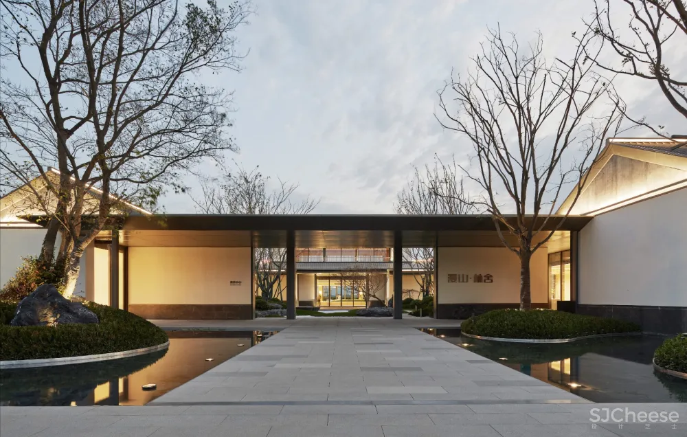 遗世桃花源,漫山林舍