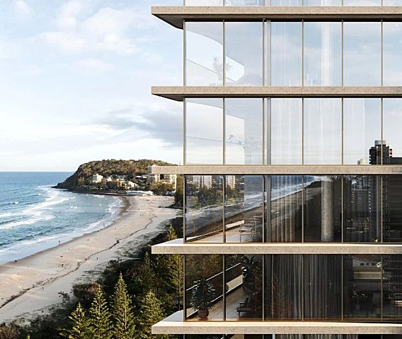 一梯两户一字排开的平层公寓,这才叫真正的大开间!