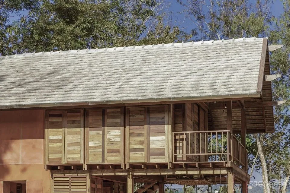 稻田里的生态民宿|用传统工艺,打造最美的农场民宿