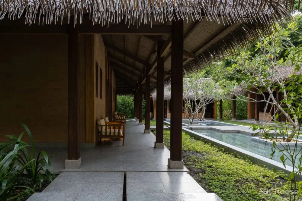 PI Architects打造-越南富国岛上的室外桃园！