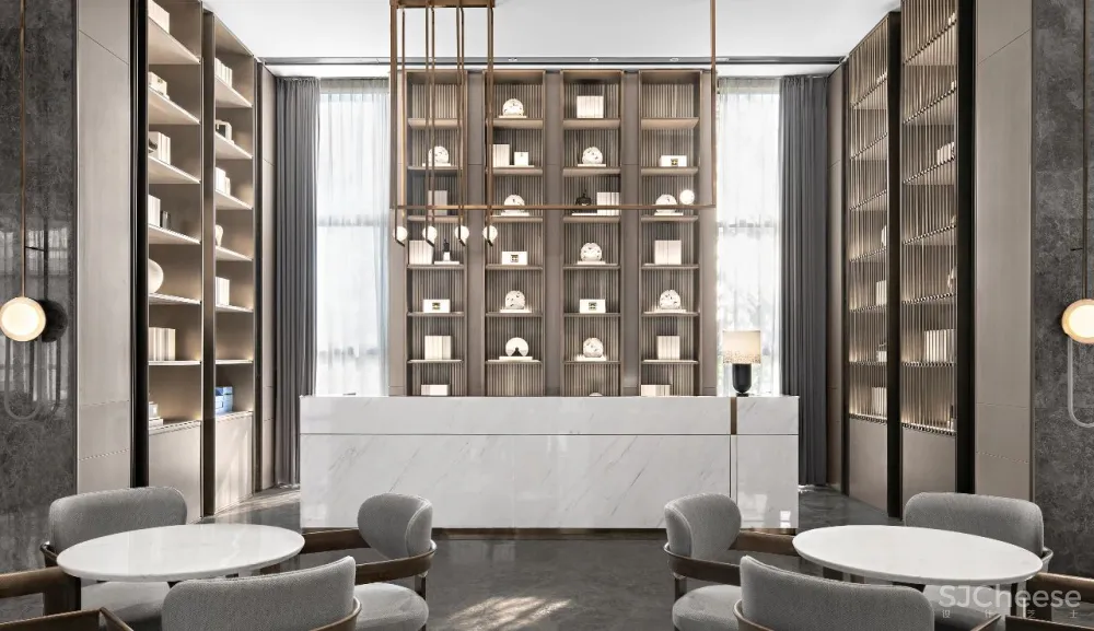 几朵设计 河风雅叙 洛水潺湲夕照中