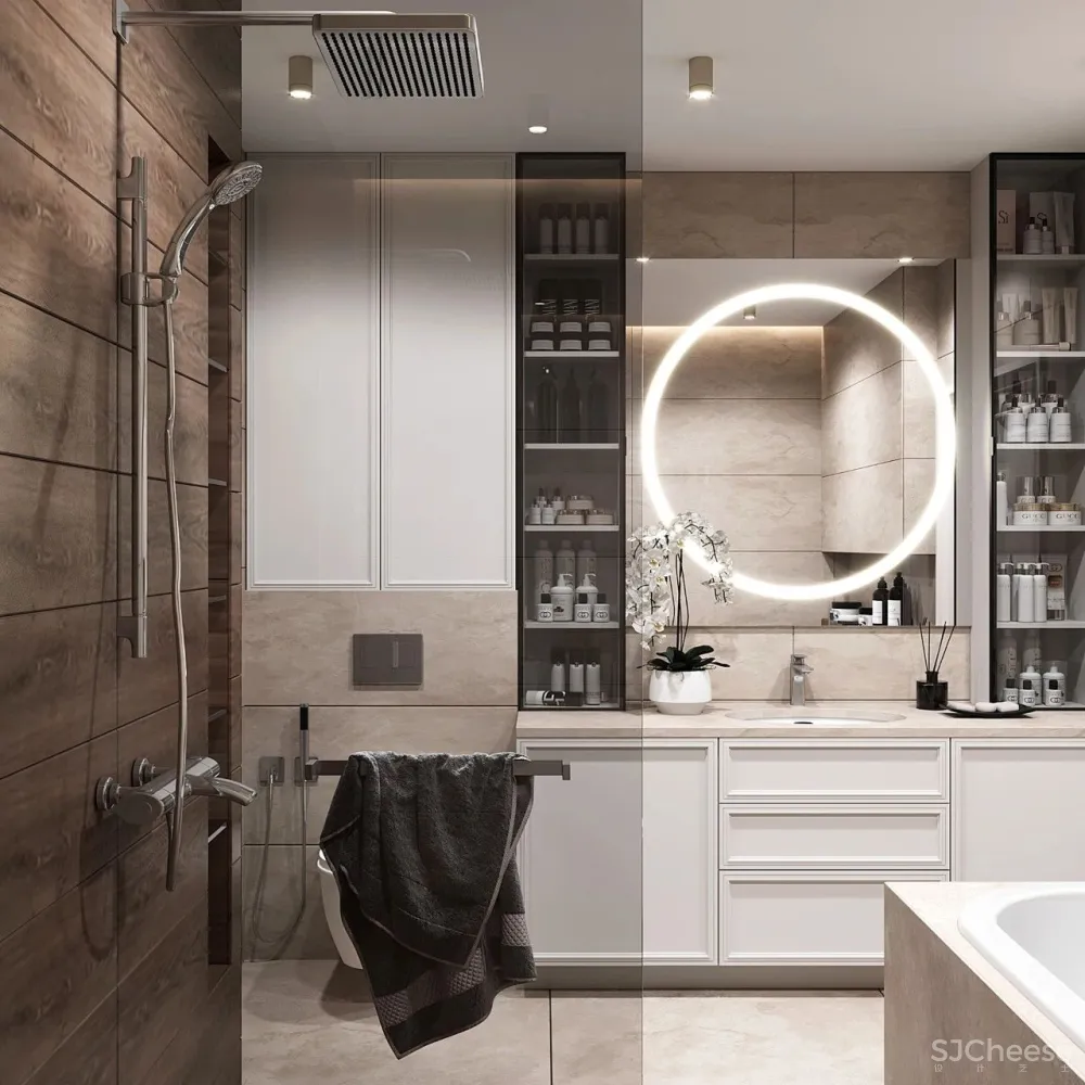 110㎡现代优雅风,温润美宅!