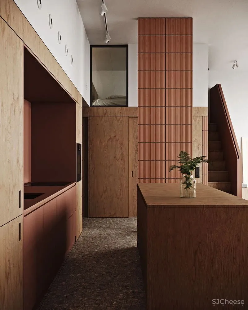 116m² 私宅,简约风格下,却有着强大的收纳空间