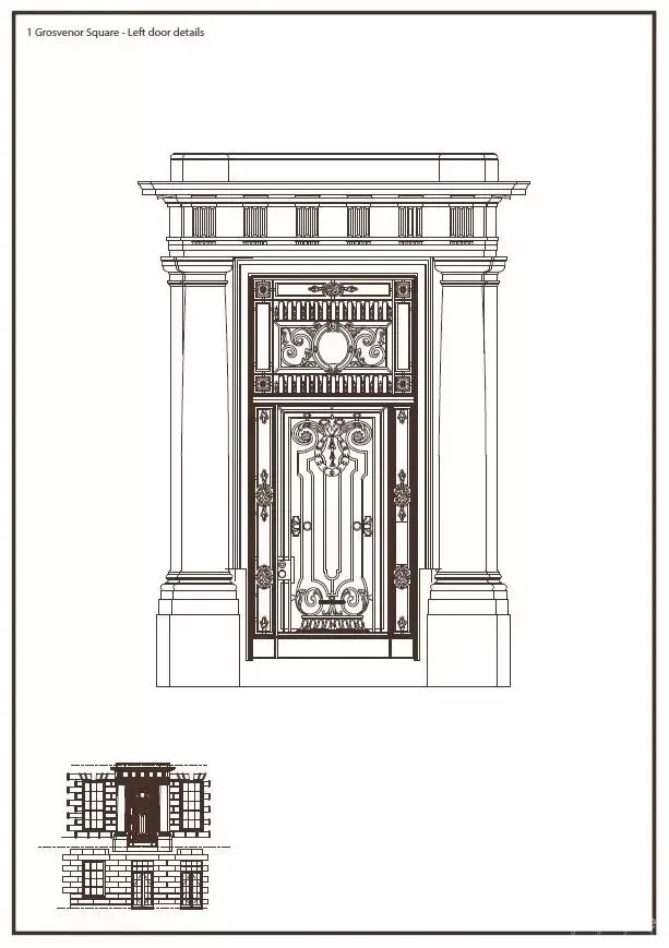 Yabu-Eric Parry联手全球豪宅典范◆格罗夫纳广场1号