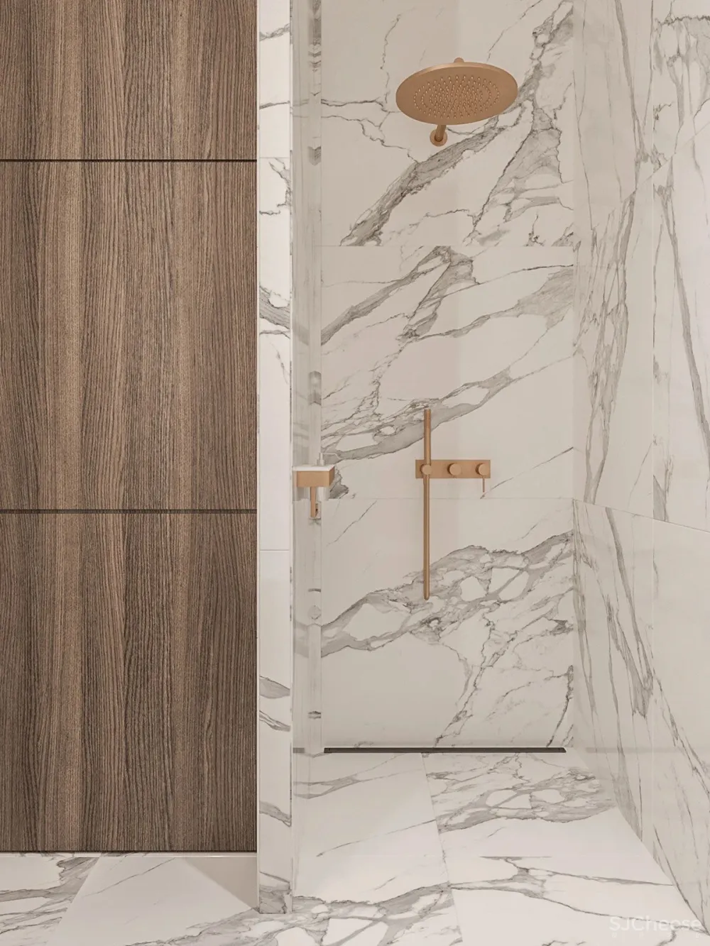 高级灰 原木，120m²现代轻奢私宅