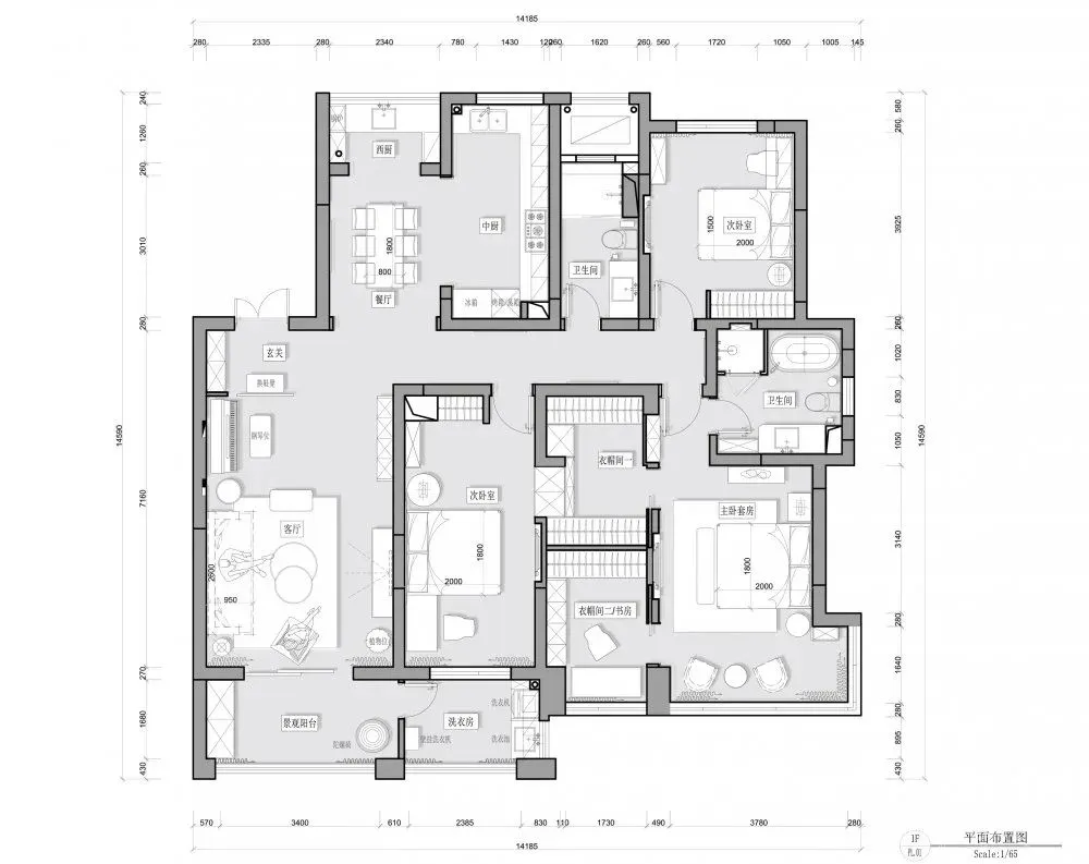 粉白色调 长虹玻璃，诠释家的优雅 SKH设计