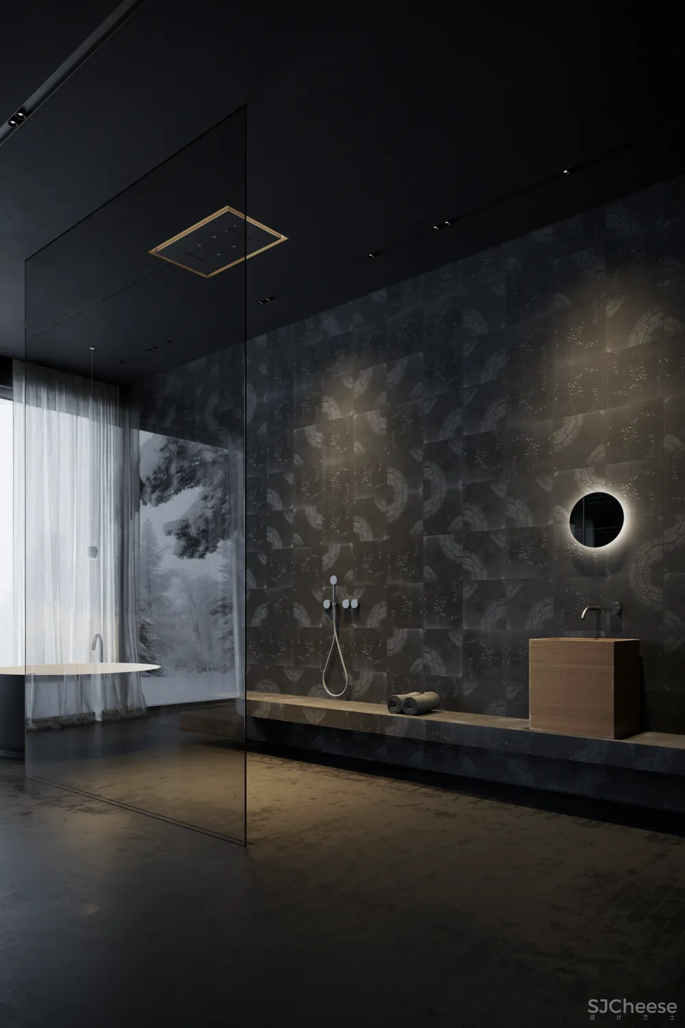 270㎡黑色空间,高级迷人!