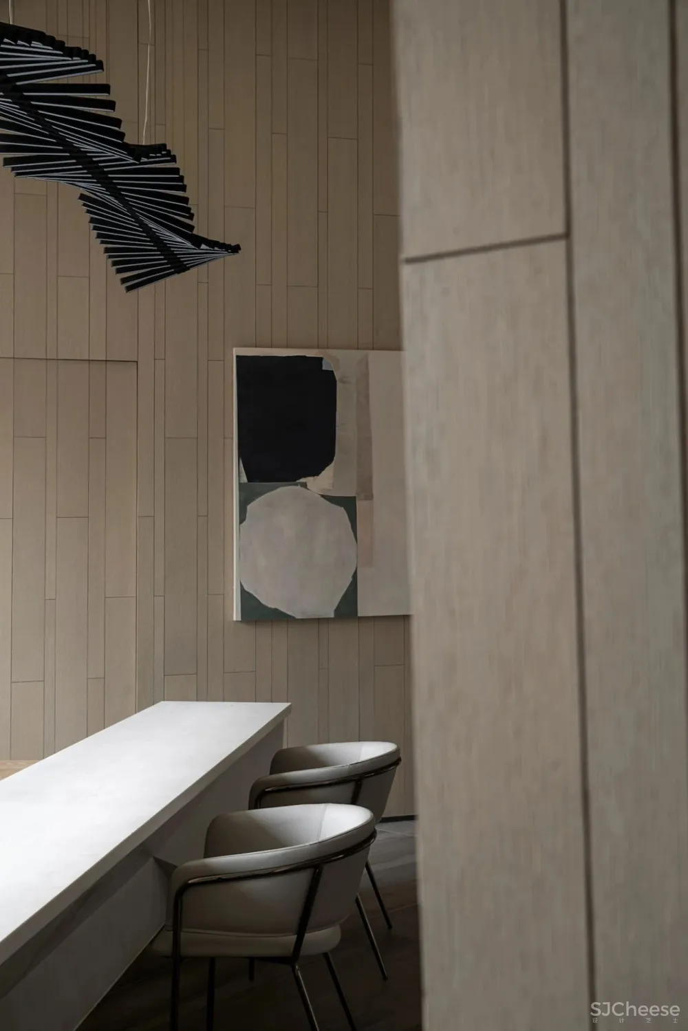 尚壹扬新作丨折线,让空间起舞:旭辉⾦科·贵阳乌当销售中⼼