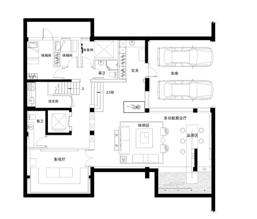650㎡自然隐奢别墅，繁世中的宁静归所！