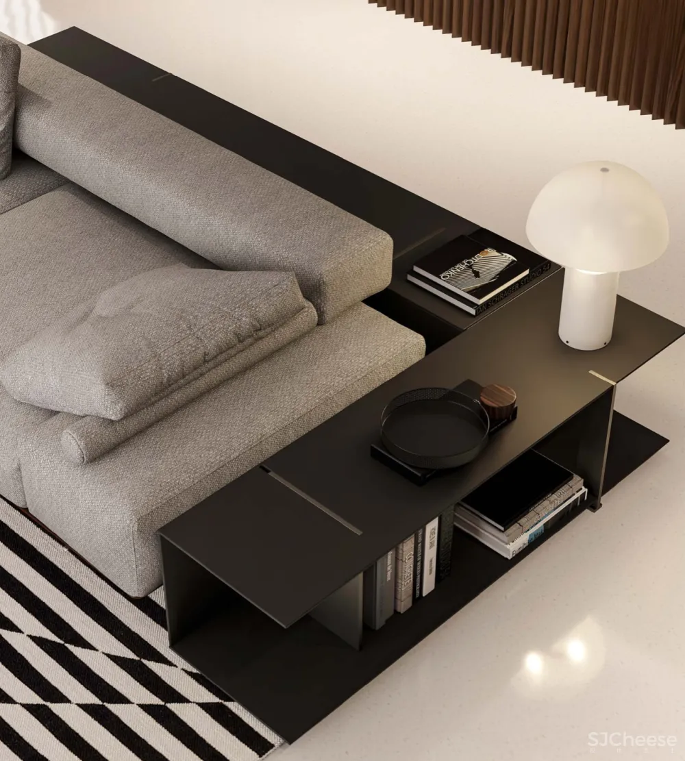 超大客厅 双排式厨房,奢华大平层只做一室一厅也太壕了!