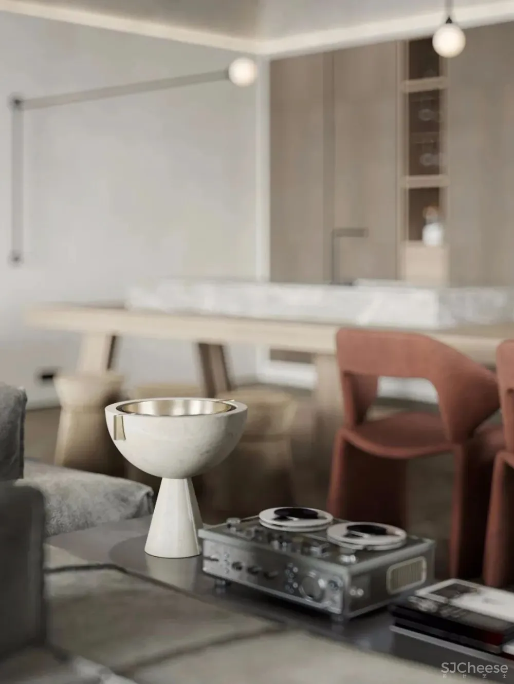 136㎡公寓藏着透明卫生间，想想都刺激！