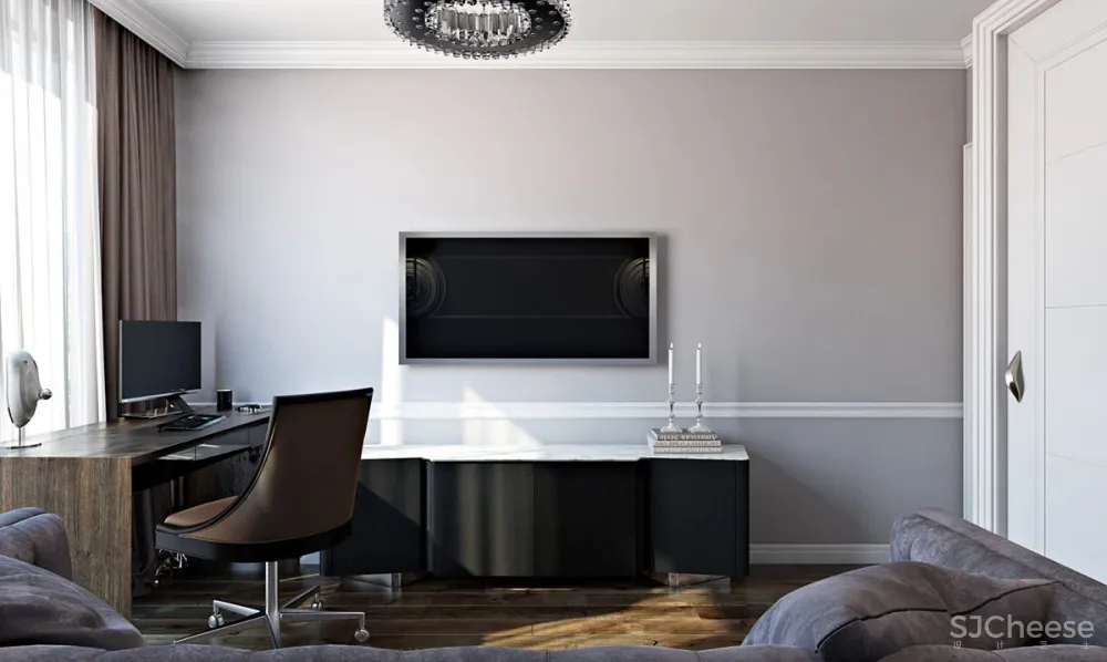 小美式：简洁的形式和色彩来表达!