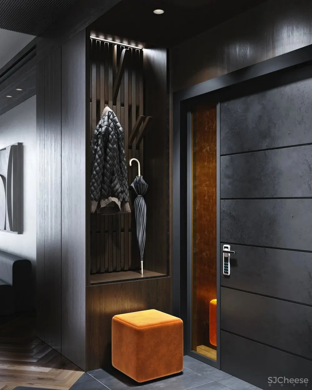 86.9㎡现代家居，别具魅力的空间设计！