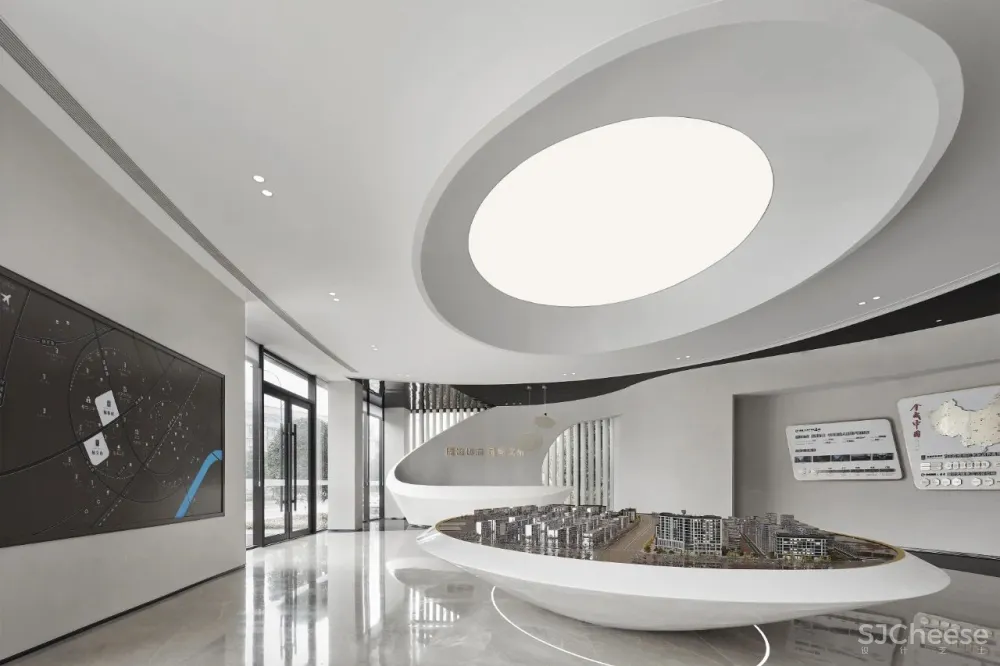 EH DESIGN 空间 自然一瞬成永恒 翰林府-翰文府销售展示中心