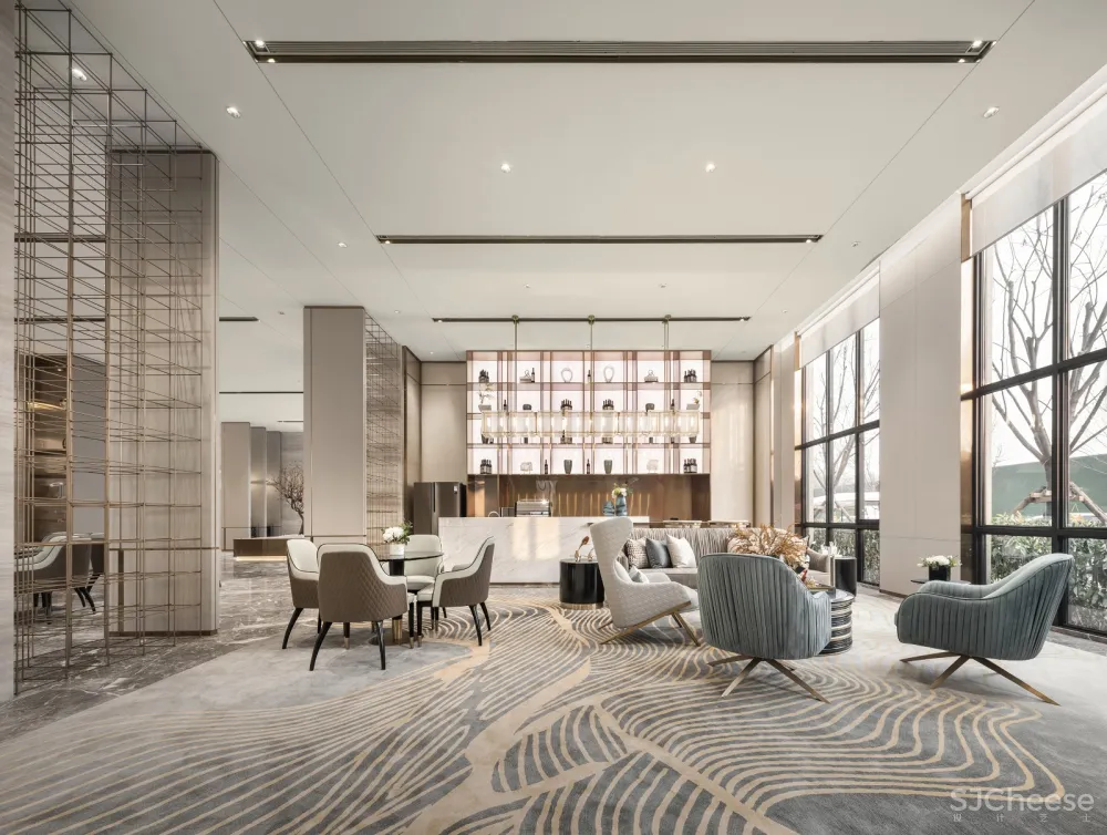 TT 新作 | 金色光华 向光生长 — 西安香榭汇沣营销会所