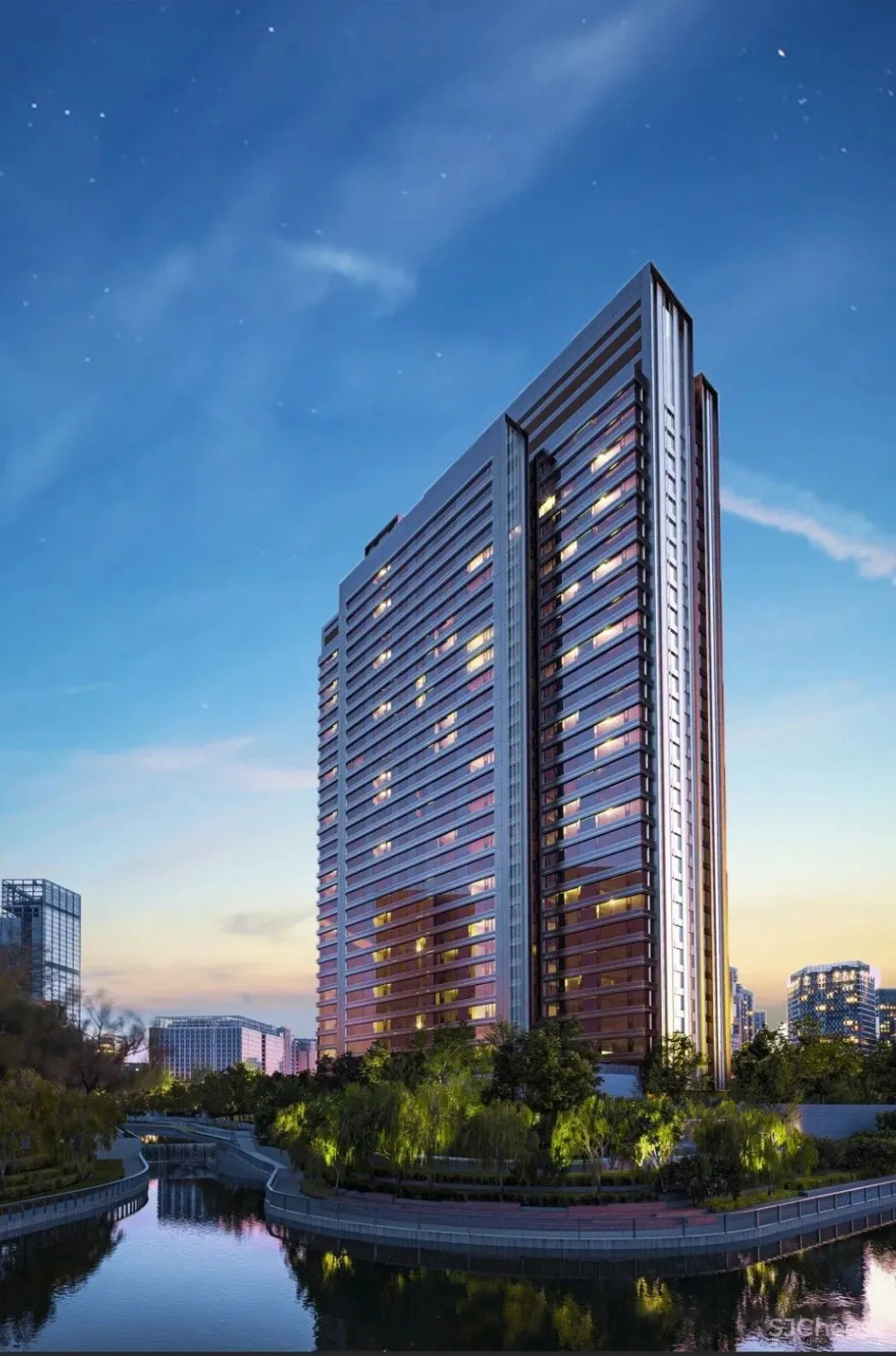 傅厚民内地第一个顶豪作品 北京东二环的隐世府邸「东直门8号」