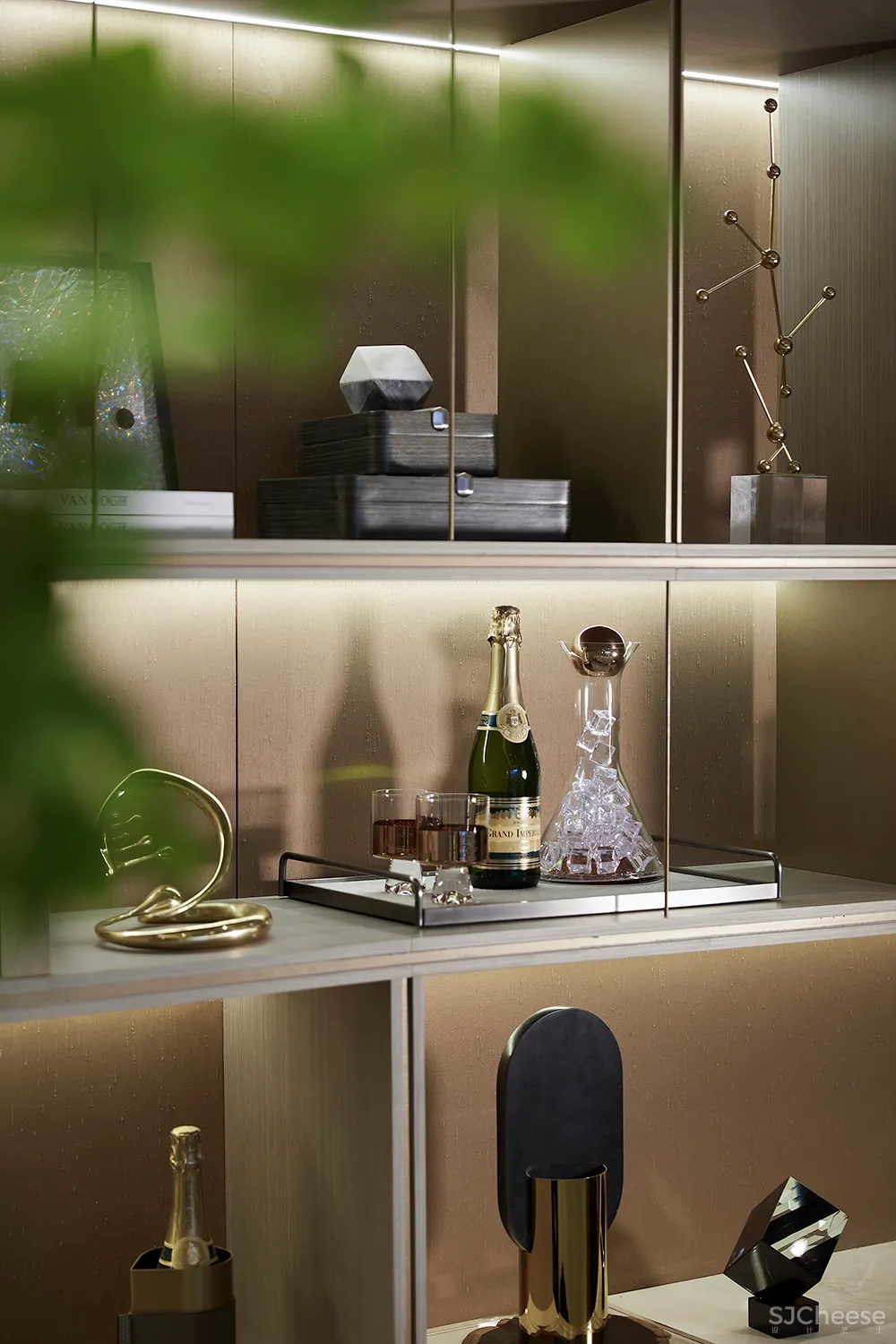 460㎡简雅售楼处,超凡脱俗的高级感 潘天寿-馥高