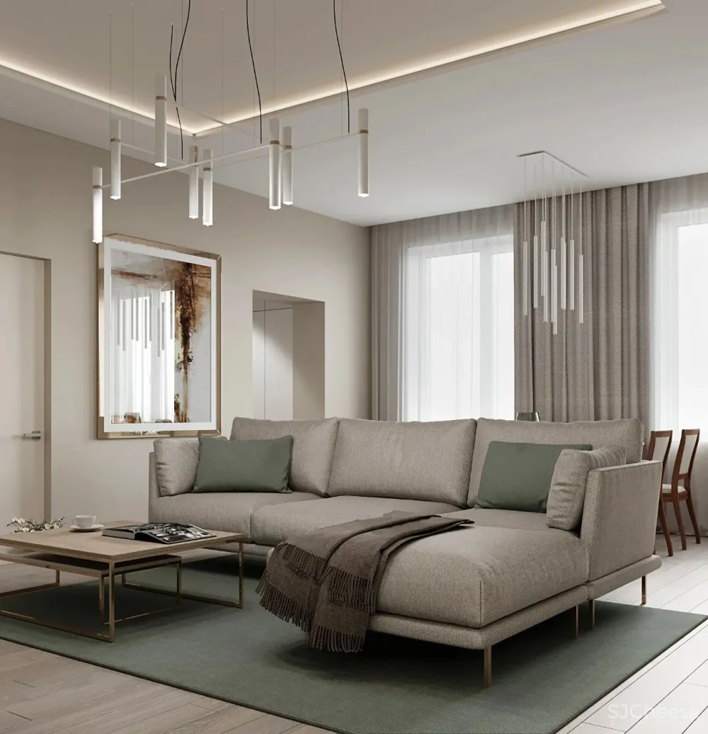 110㎡现代优雅风，温润美宅！