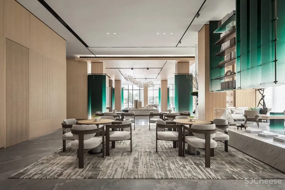 奥迅设计新作丨肇庆方直亚汀公馆售楼部