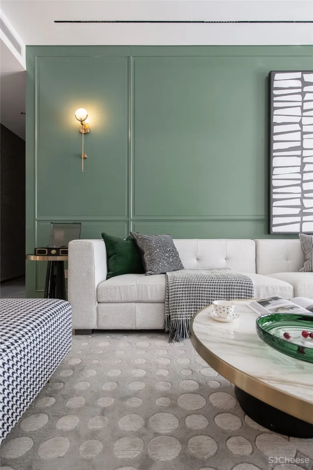 德方圆 | 石家庄150平样板间 邂逅法式浪漫