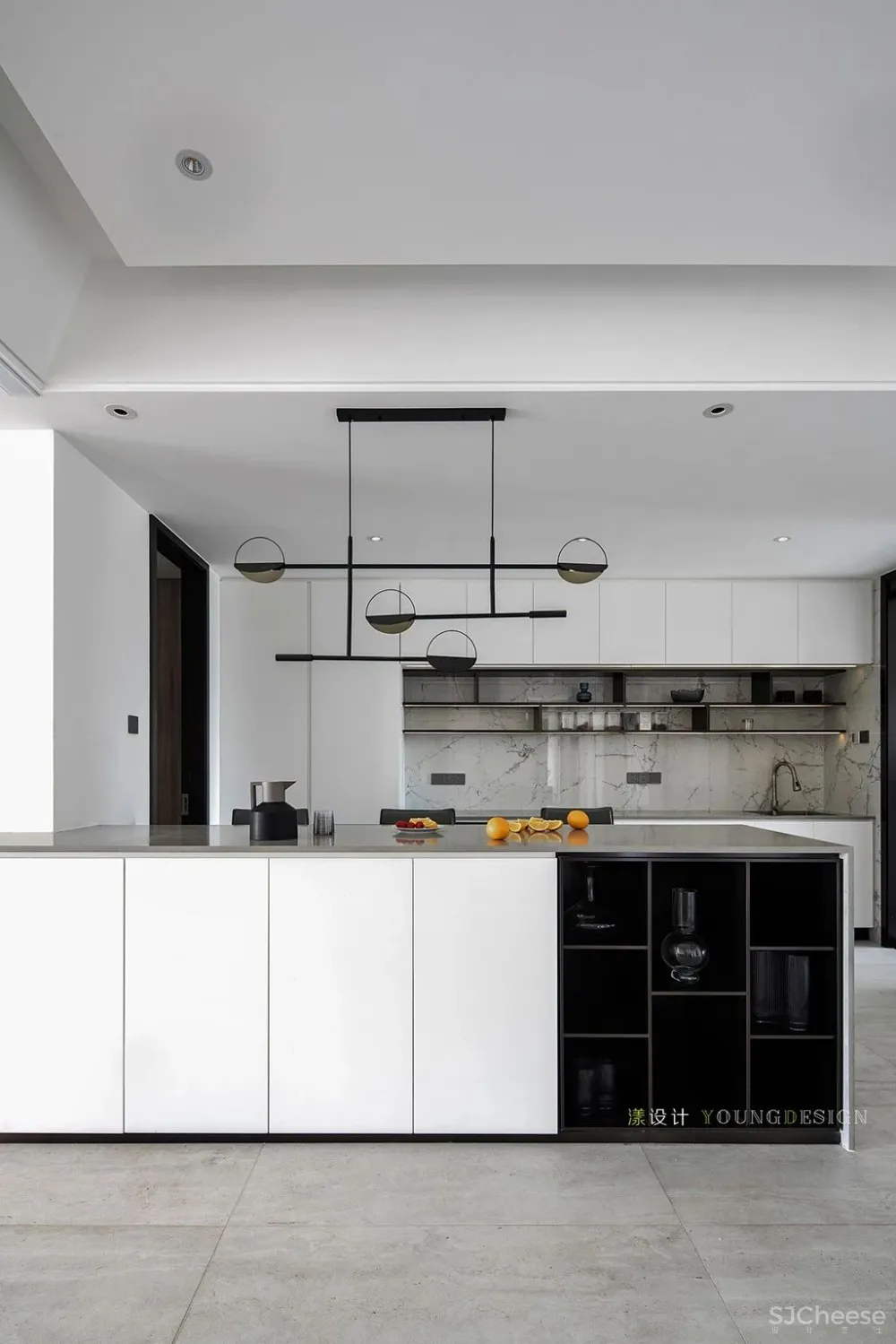 300㎡大平层极简风,你敢这样装修? 漾设计