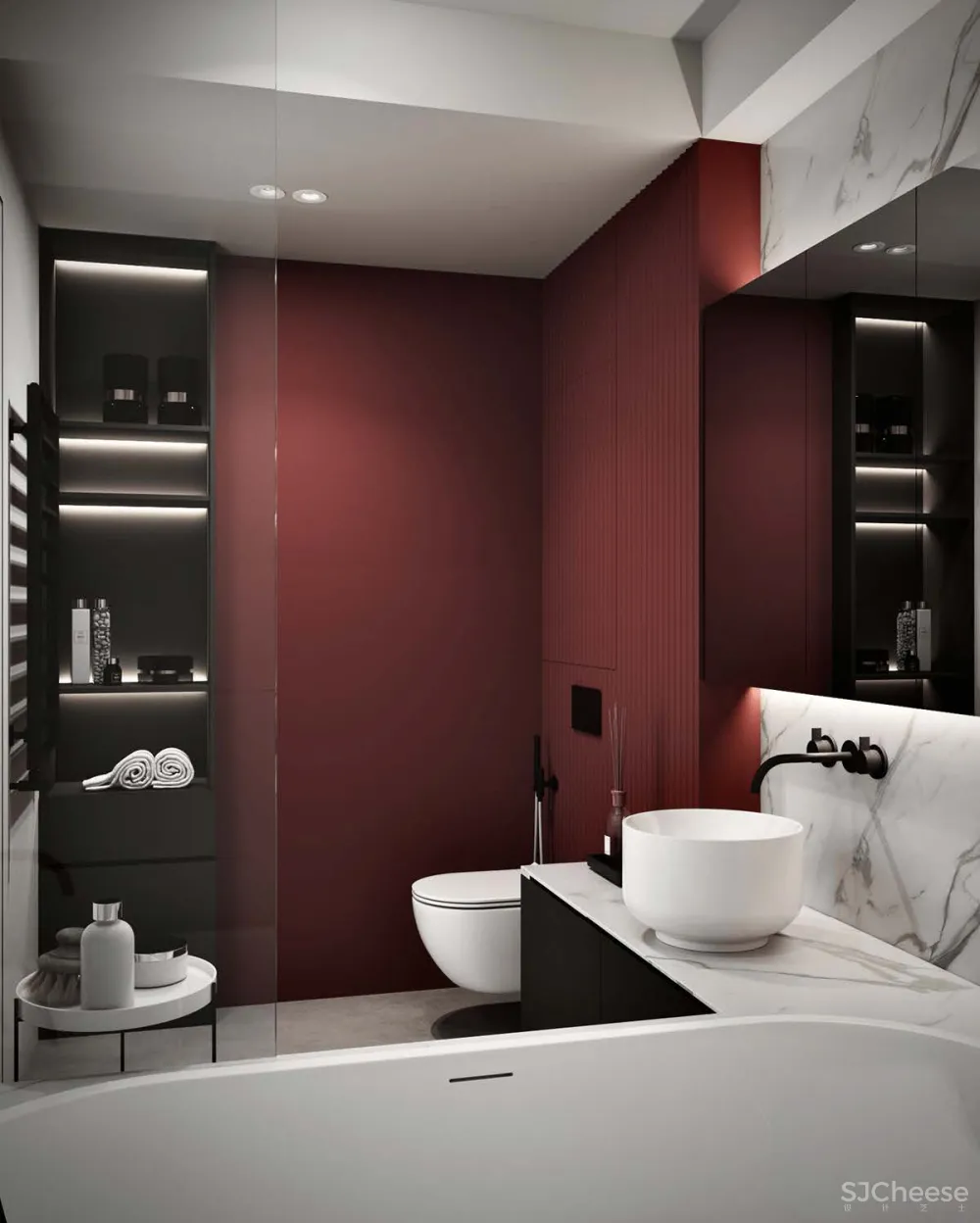 86㎡ 一室一厅，主卧空间这样布局宽敞又大气！