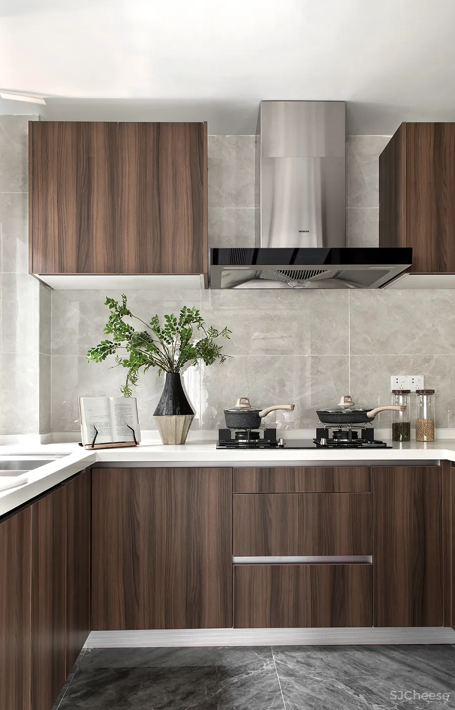 130㎡中式合院，一花一木，满庭芳华！