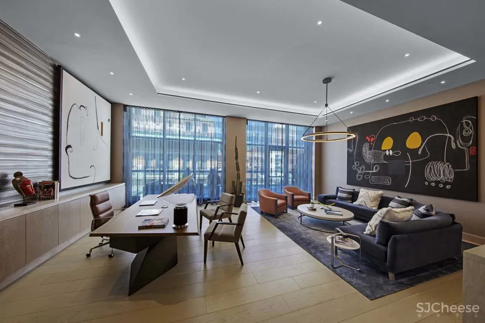 身价10亿美金Jay Z新办公室曝光,不拼颜值拼艺术品,有钱人的世界我不懂