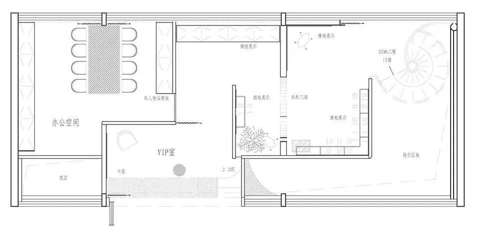 新作 圣洁的空间氛围 南京 MGIR BRIDAL镁铱婚纱概念店 尔我空间设计研究室