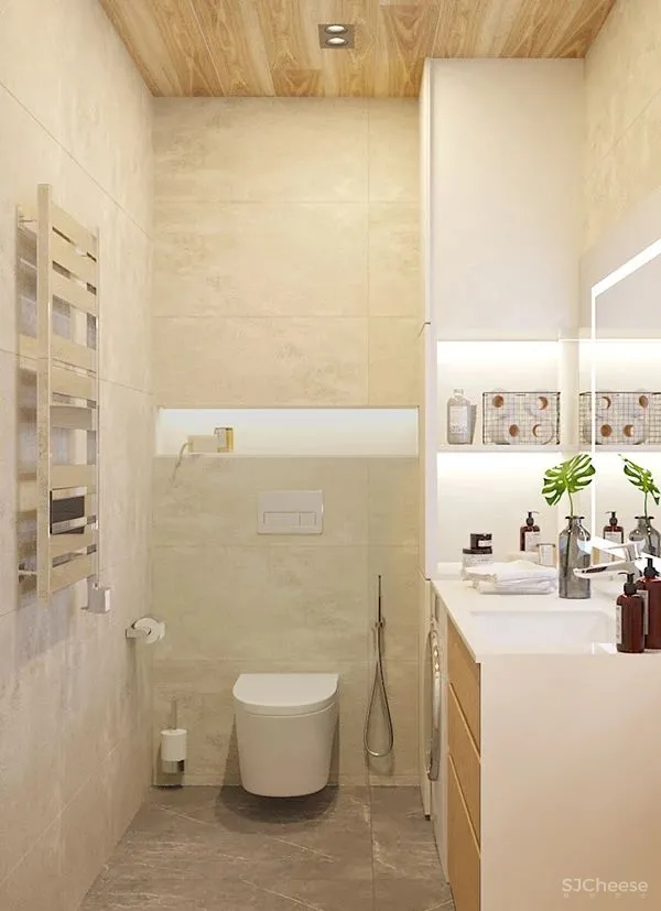 88㎡暖色空间,自然轻快!