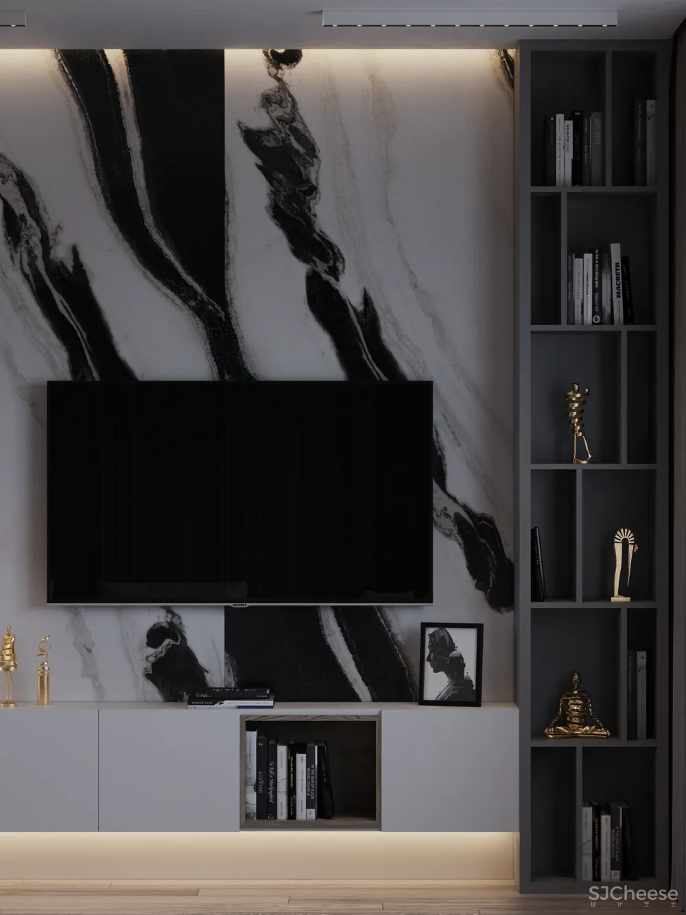 优雅与张力,赋予空间舒适的感受!