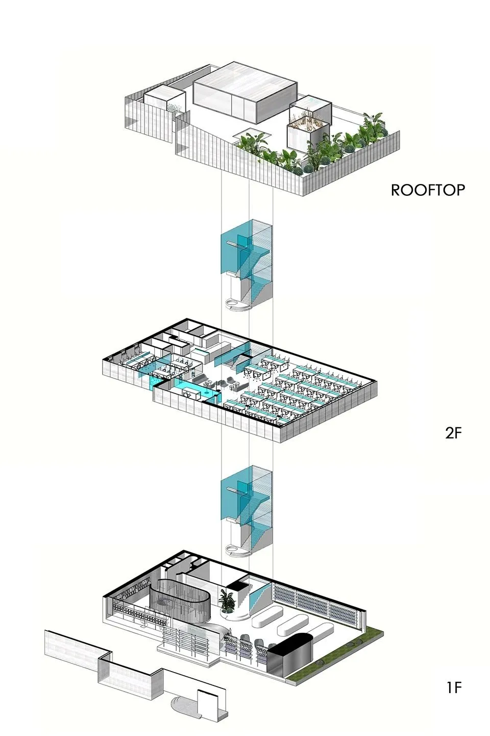 新作 一艘飞往未来的梦想飞船 杭州 JP Lab 拾集建筑