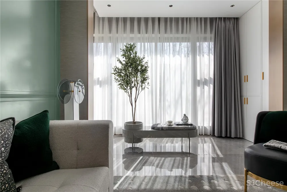 德方圆 | 石家庄150平样板间 邂逅法式浪漫