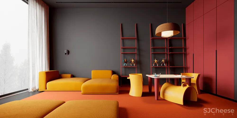 270㎡黑色空间,高级迷人!