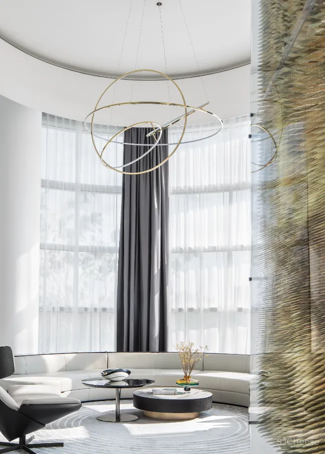 金茂青岛售楼处:创新一座岛 赛瑞迪普空间设计