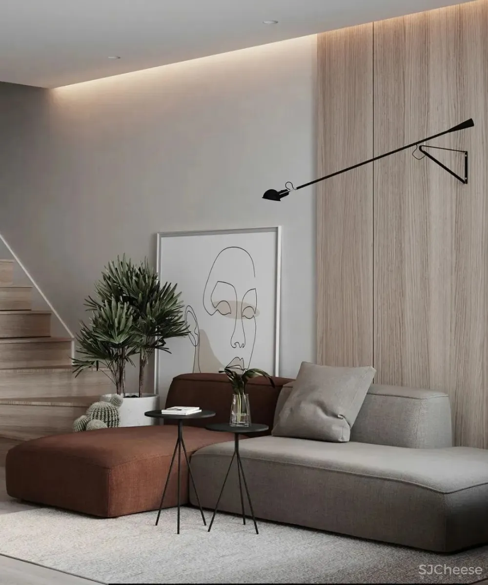 75㎡公寓设计，小空间大视野！ Nastia Perchyk