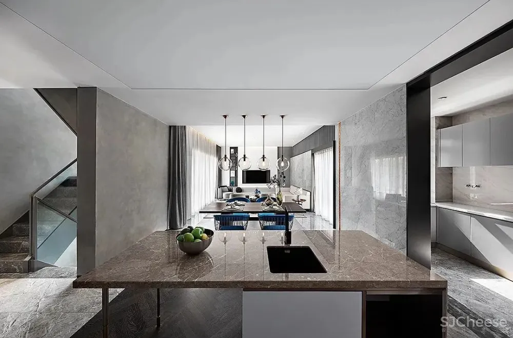 纯净而内敛,大隐于日光的莫兰迪美宅 WAVE澜舍