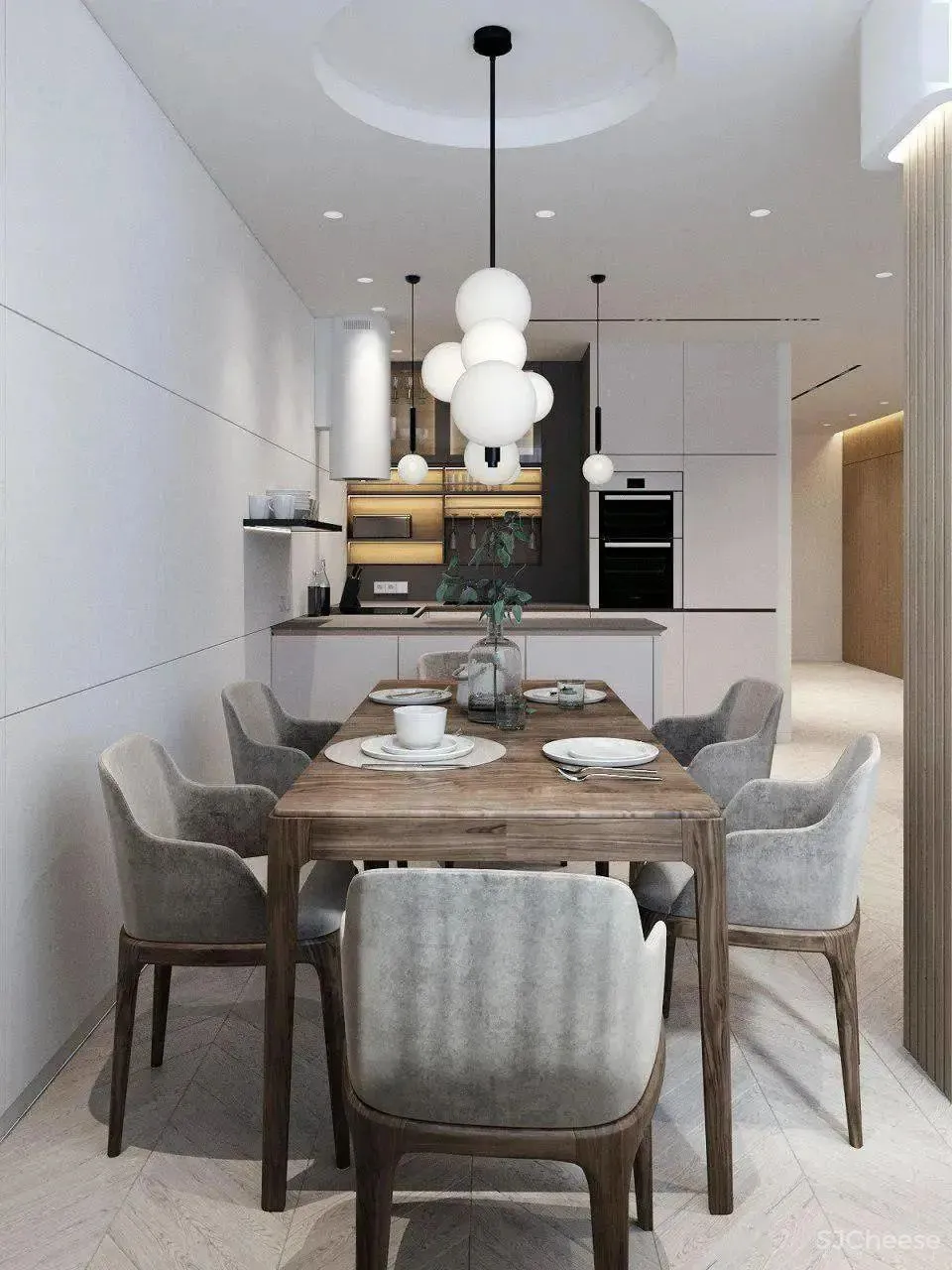 112㎡简美现代风格公寓设计赏析 Lauri Brothers