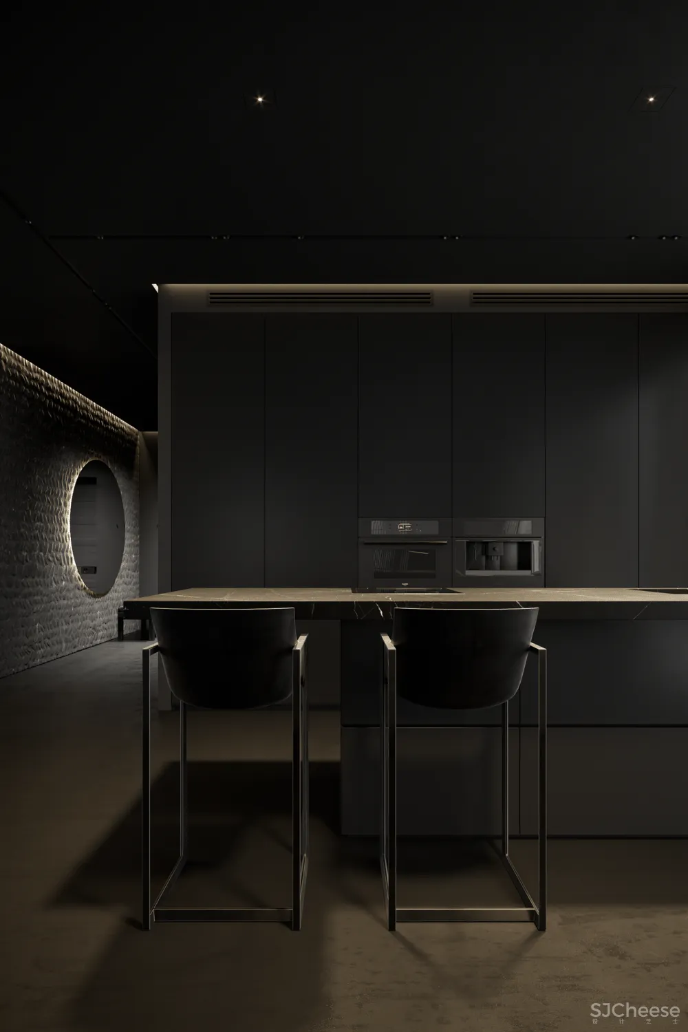270㎡黑色空间,高级迷人!