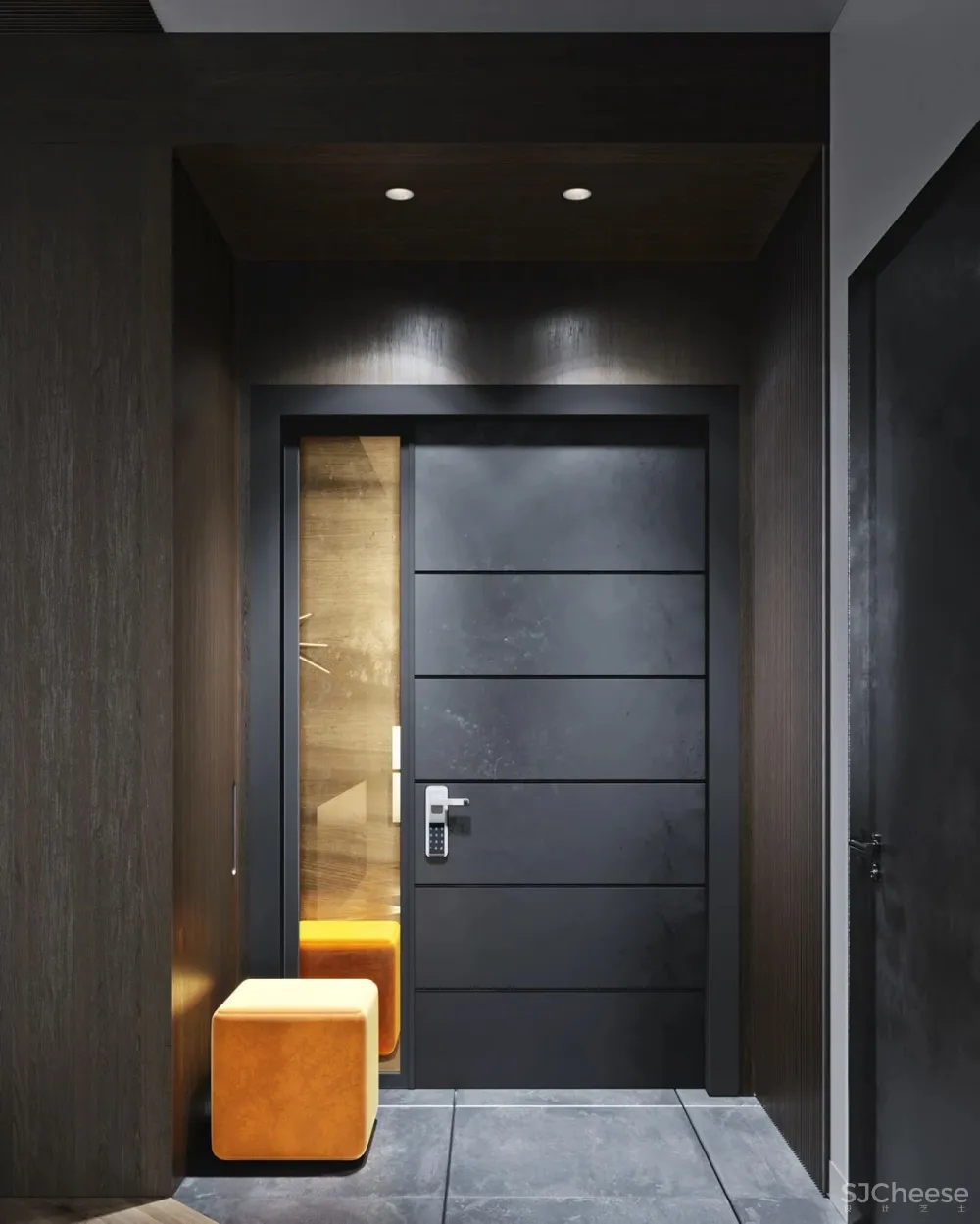 86.9㎡现代家居，别具魅力的空间设计！