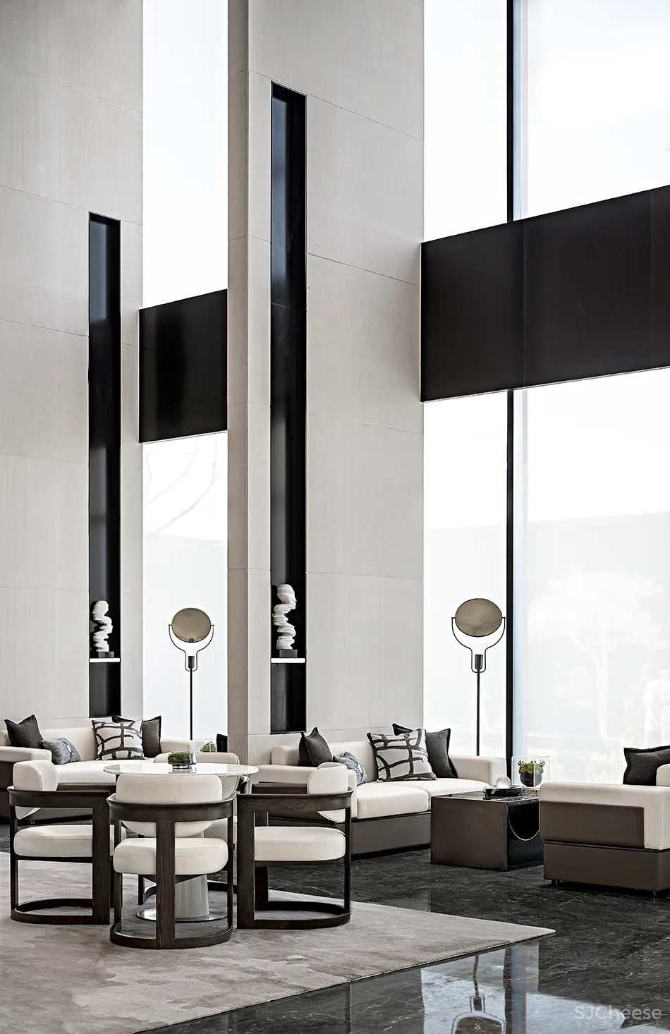 吴文粒:900㎡简约格调,探寻沉静的艺术!